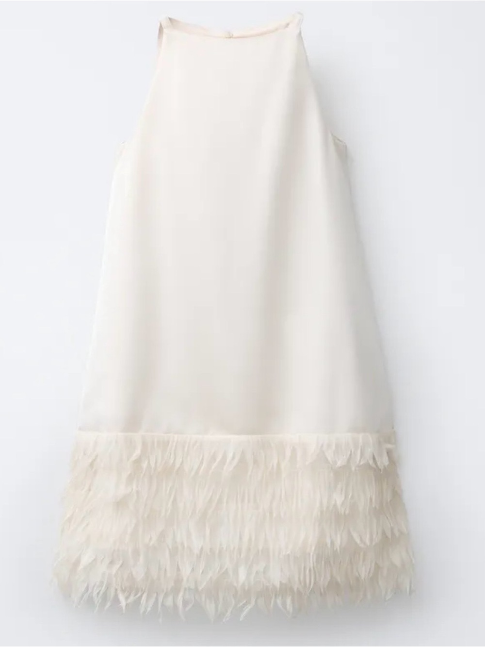 NWT Zara Cream Formal Dress for Girls